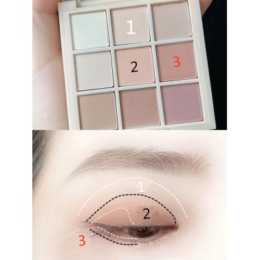 baby girl eye-shadow palette